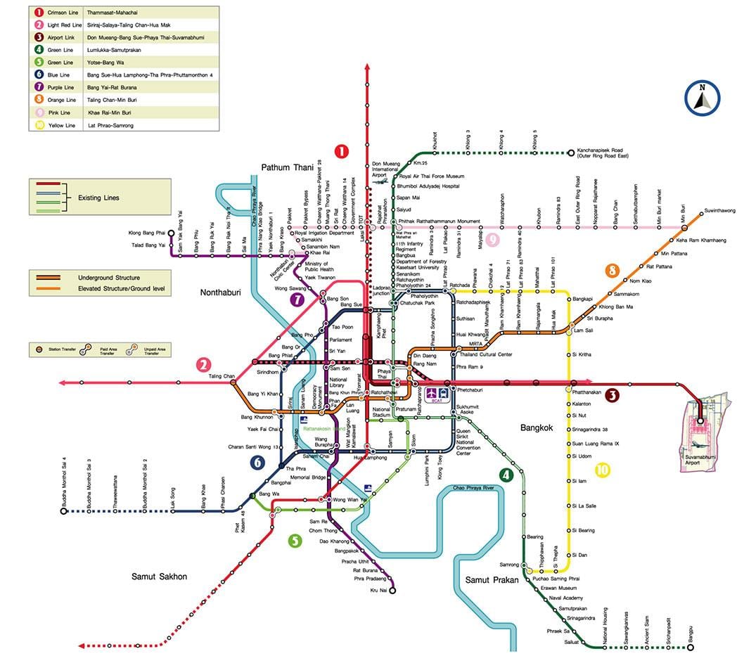 metro Bangkok kartica