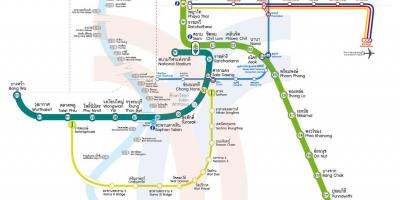 Bangkok stanice karti