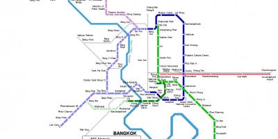 Karta za metro u Bangkoku, Tajland